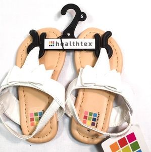 Healthex Girls Slingback Sandals With Bows